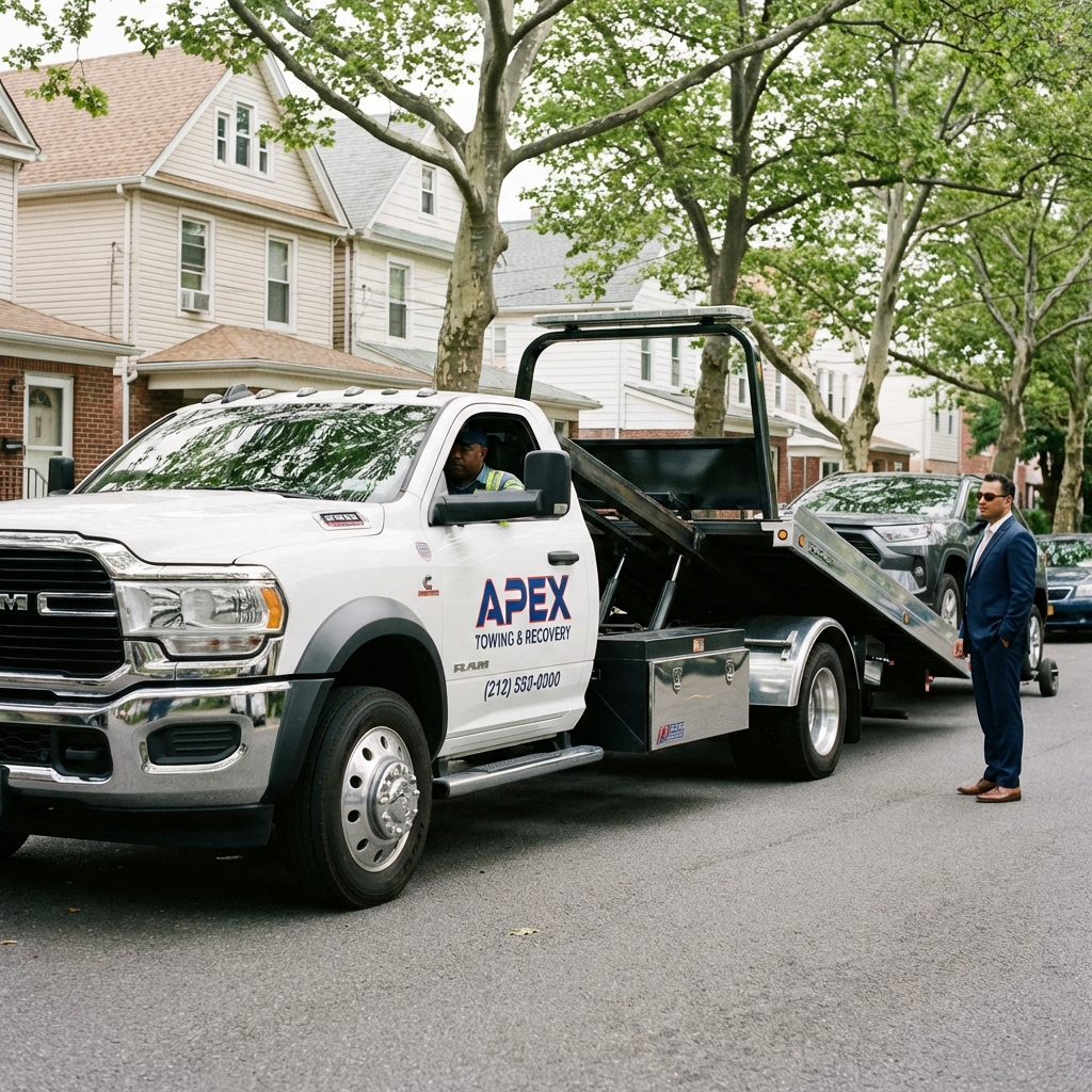 Kostenlose Abholung Ihres Autos mit Motorschaden